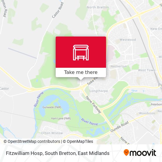 Fitzwilliam Hosp, South Bretton map