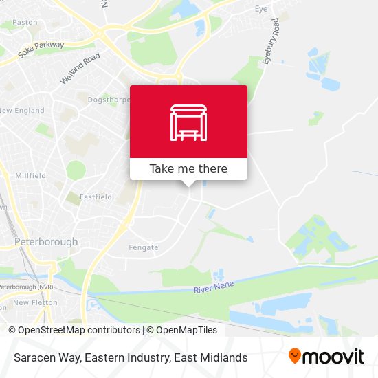 Saracen Way, Eastern Industry map