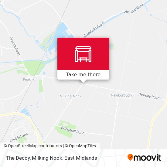 The Decoy, Milking Nook map