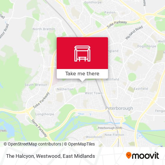 The Halcyon, Westwood map