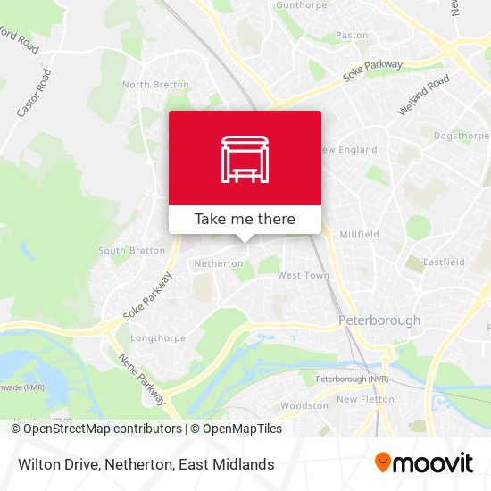 Wilton Drive, Netherton map