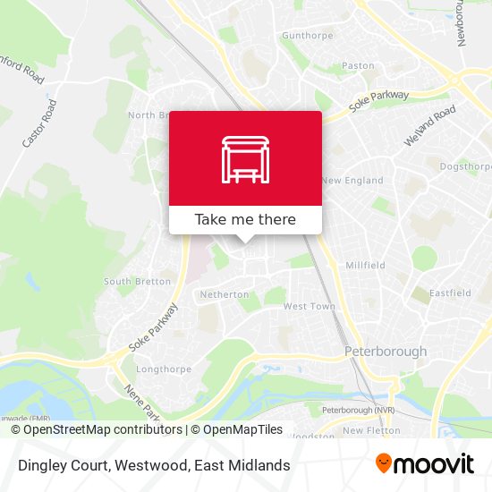 Dingley Court, Westwood map
