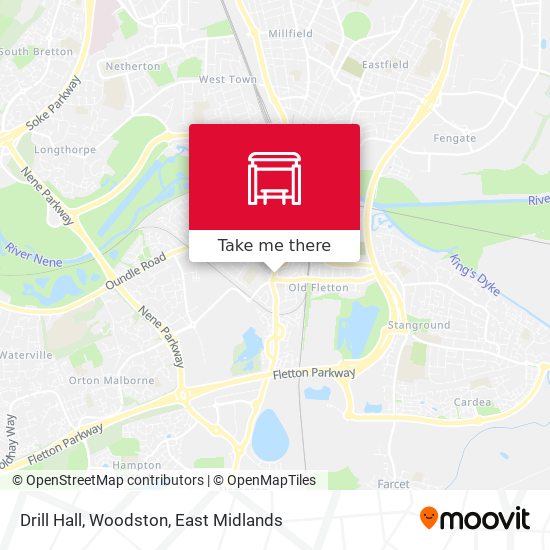 Drill Hall, Woodston map