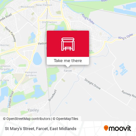 St Mary's Street, Farcet map