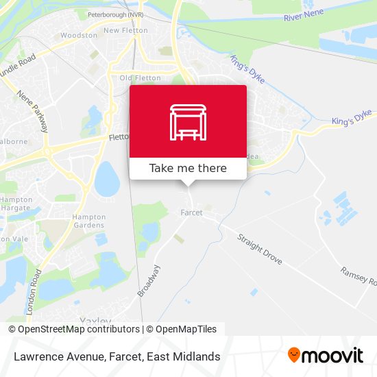 Lawrence Avenue, Farcet map