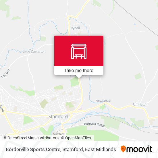 Borderville Sports Centre, Stamford map