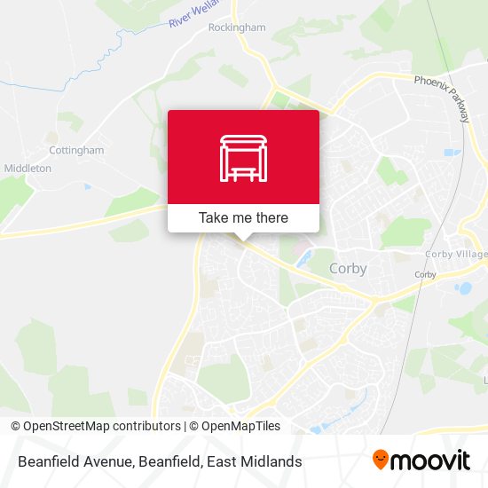 Beanfield Avenue, Beanfield map