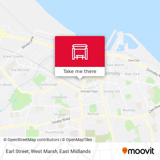Earl Street, West Marsh map