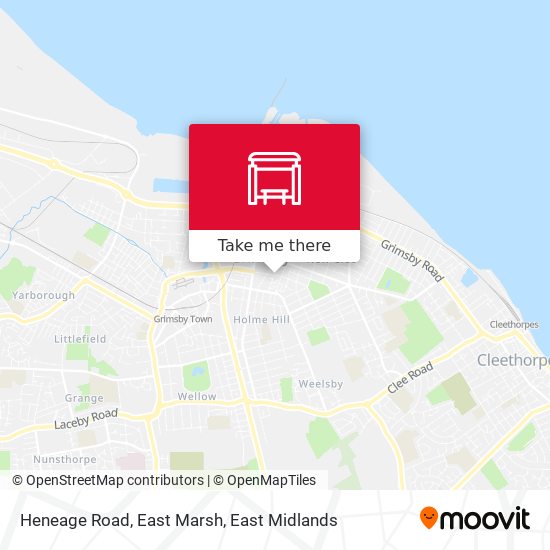 Heneage Road, East Marsh map