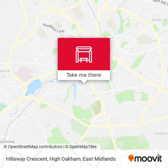 Hillsway Crescent, High Oakham map
