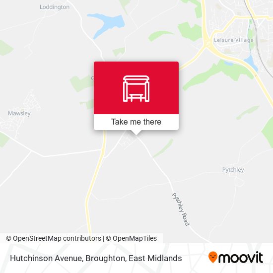 Hutchinson Avenue, Broughton map