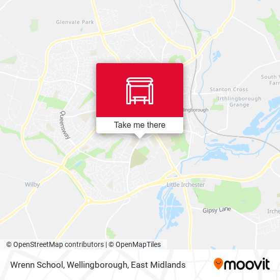 Wrenn School, Wellingborough map