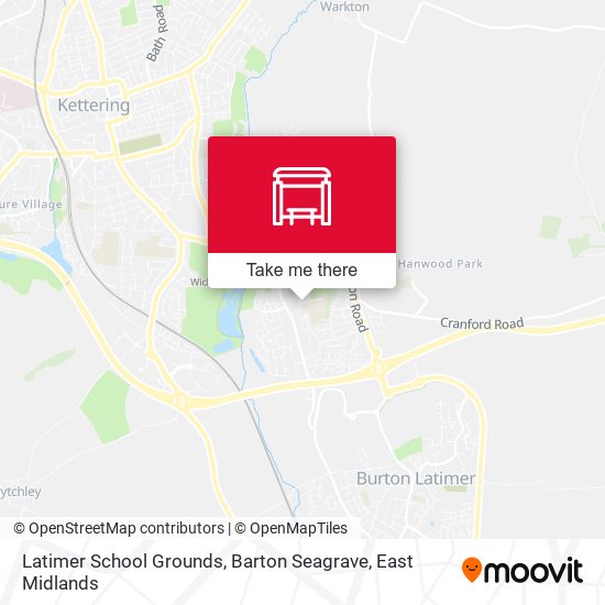 Latimer School Grounds, Barton Seagrave map