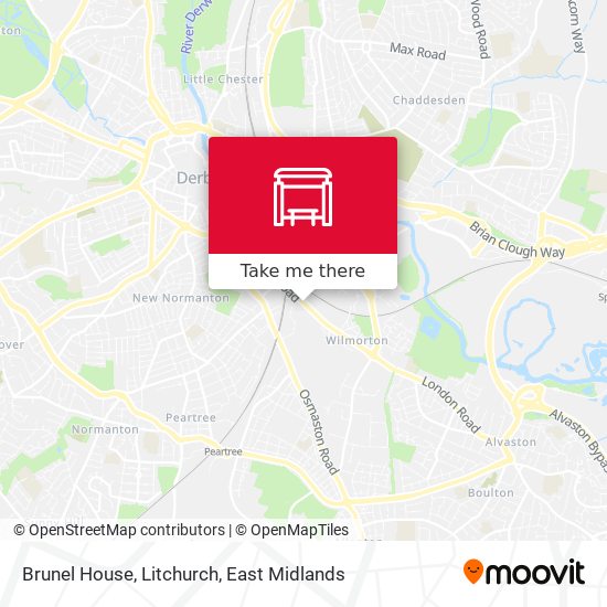 Brunel House, Litchurch map