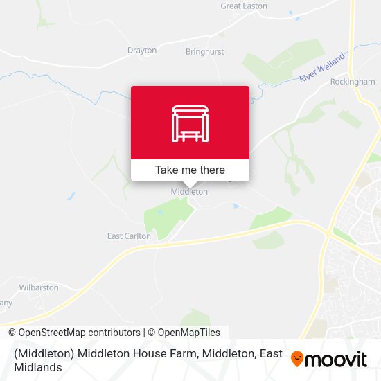 (Middleton) Middleton House Farm, Middleton map
