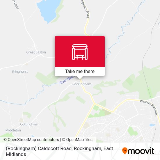 (Rockingham) Caldecott Road, Rockingham map