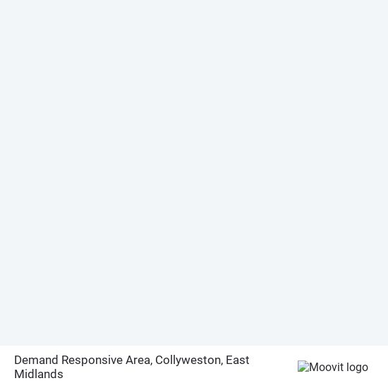 Demand Responsive Area, Collyweston map