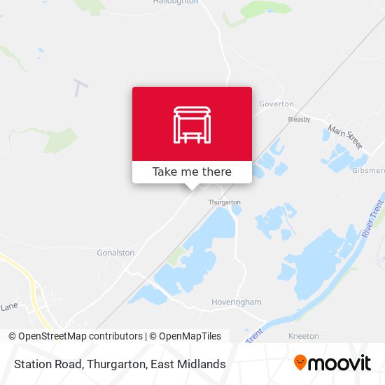 Station Road, Thurgarton map