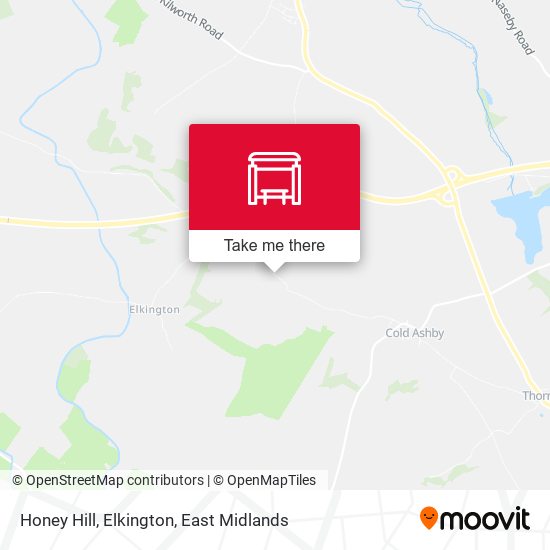 Honey Hill, Elkington map
