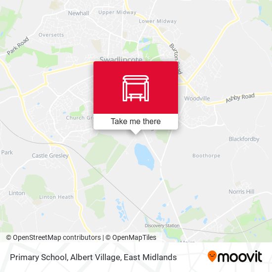 Primary School, Albert Village map