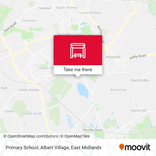 Primary School, Albert Village map