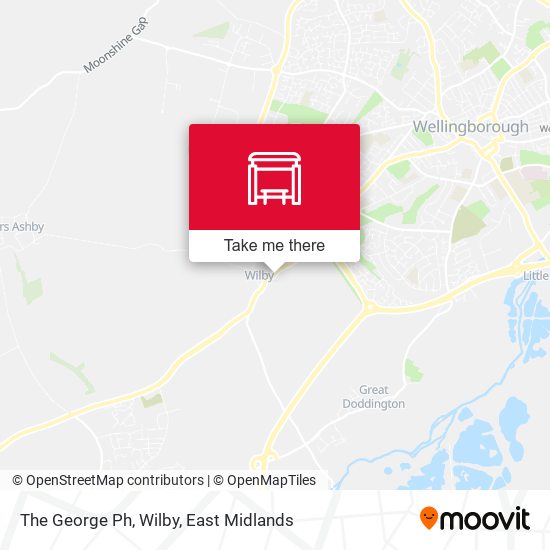 The George Ph, Wilby map