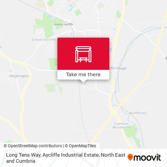 Long Tens Way, Aycliffe Industrial Estate map