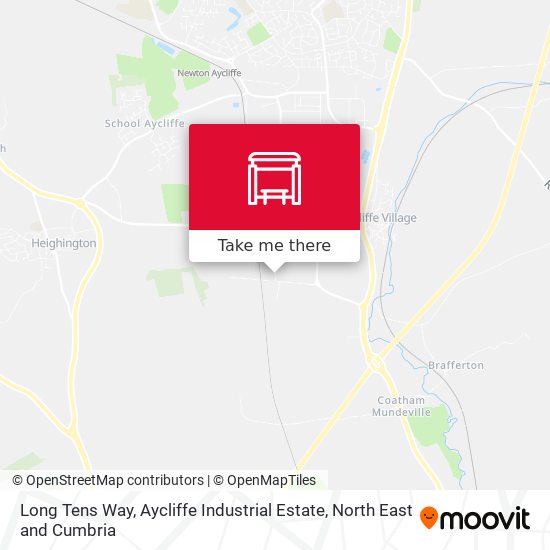 Long Tens Way, Aycliffe Industrial Estate map