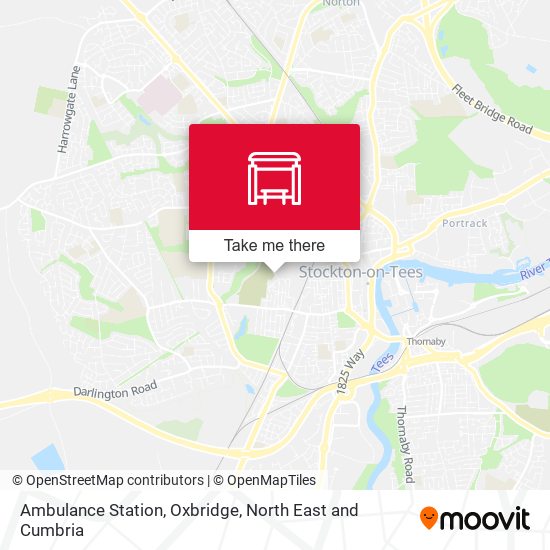 Ambulance Station, Oxbridge map