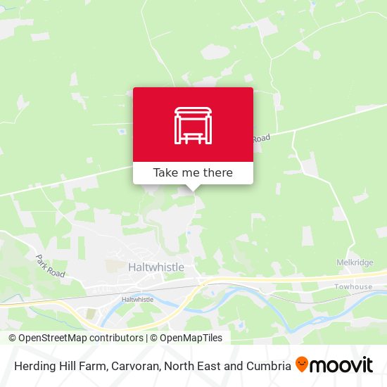 Herding Hill Farm, Carvoran map