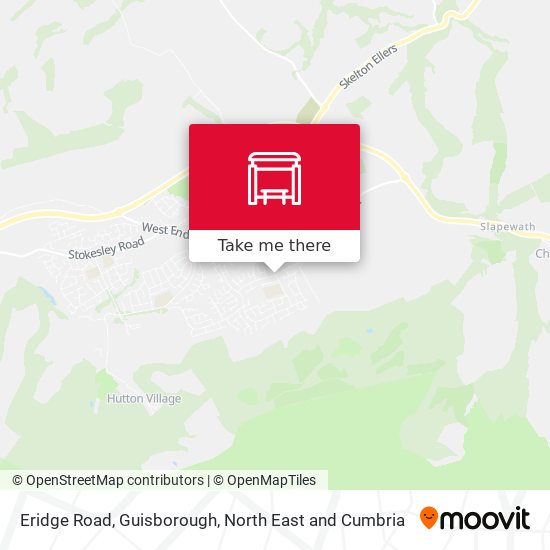 Eridge Road, Guisborough map