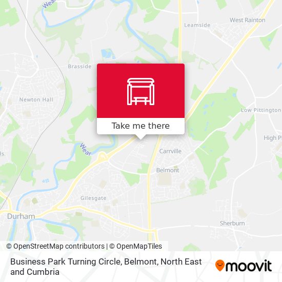 Business Park Turning Circle, Belmont map