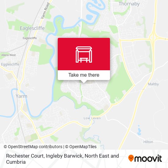 Rochester Court, Ingleby Barwick map