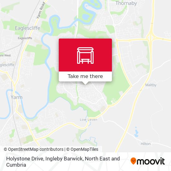 Holystone Drive, Ingleby Barwick map