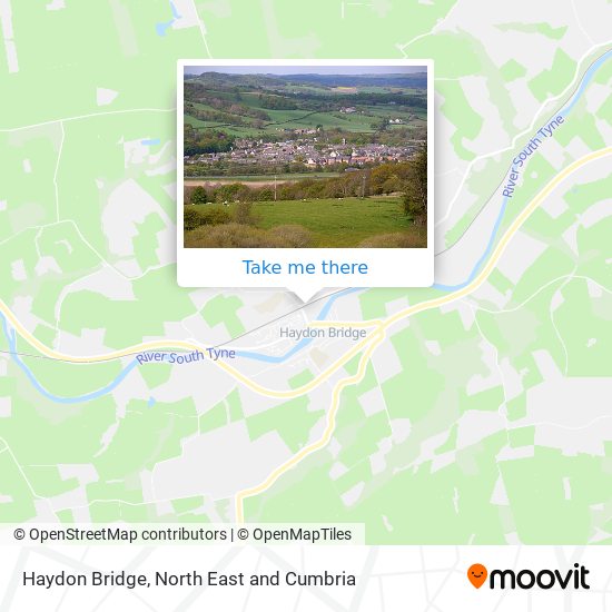 Haydon Bridge map