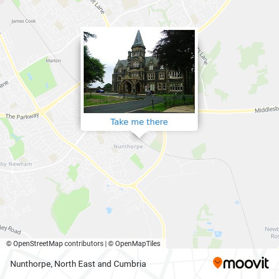 Nunthorpe map