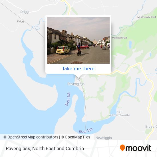 Ravenglass map