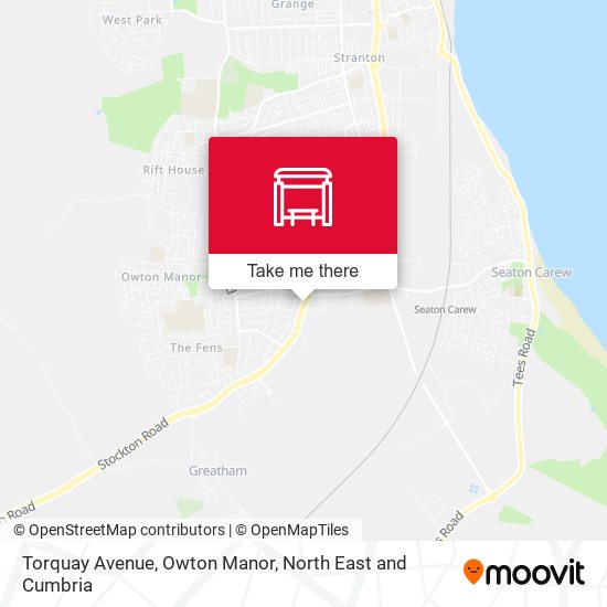 Torquay Avenue, Owton Manor map