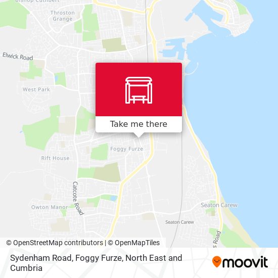 Sydenham Road, Foggy Furze map