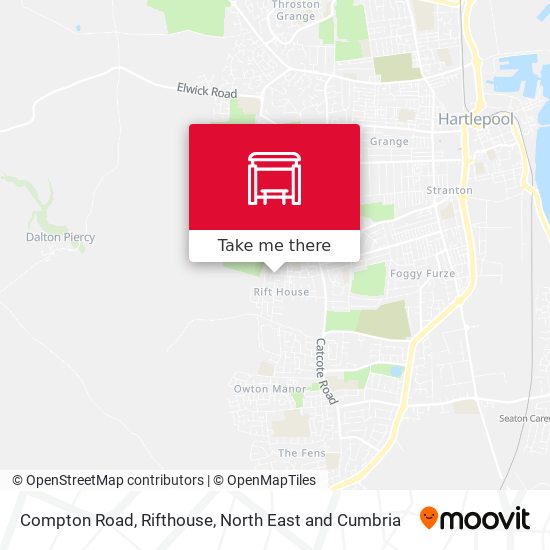 Compton Road, Rifthouse map