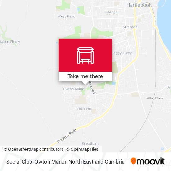Social Club, Owton Manor map