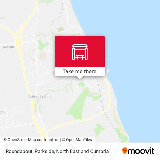 Roundabout, Parkside map