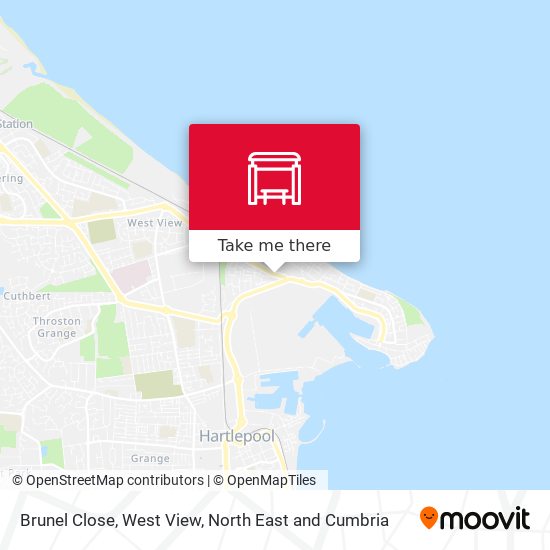 Brunel Close, West View map