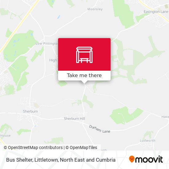 Bus Shelter, Littletown map