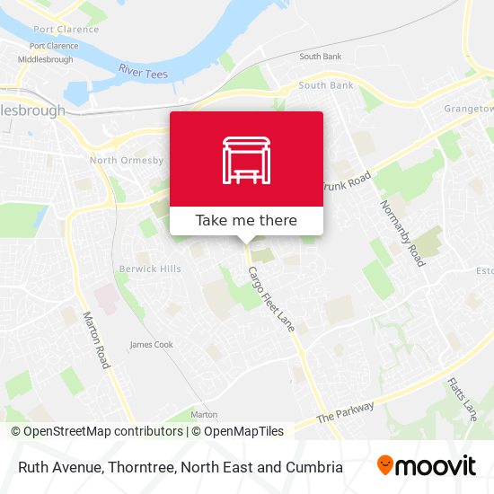 Ruth Avenue, Thorntree map