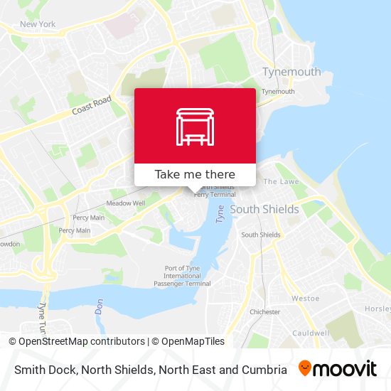 Smith Dock, North Shields map