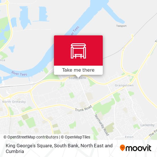 King George's Square, South Bank map