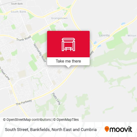 South Street, Bankfields map