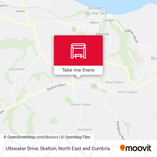 Ullswater Drive, Skelton map