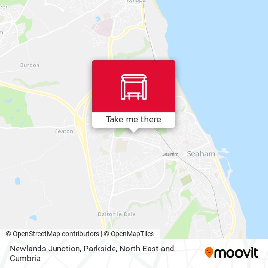 Newlands Junction, Parkside map